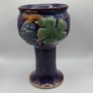 Alan Padesto Sonoma County Pottery Goblet